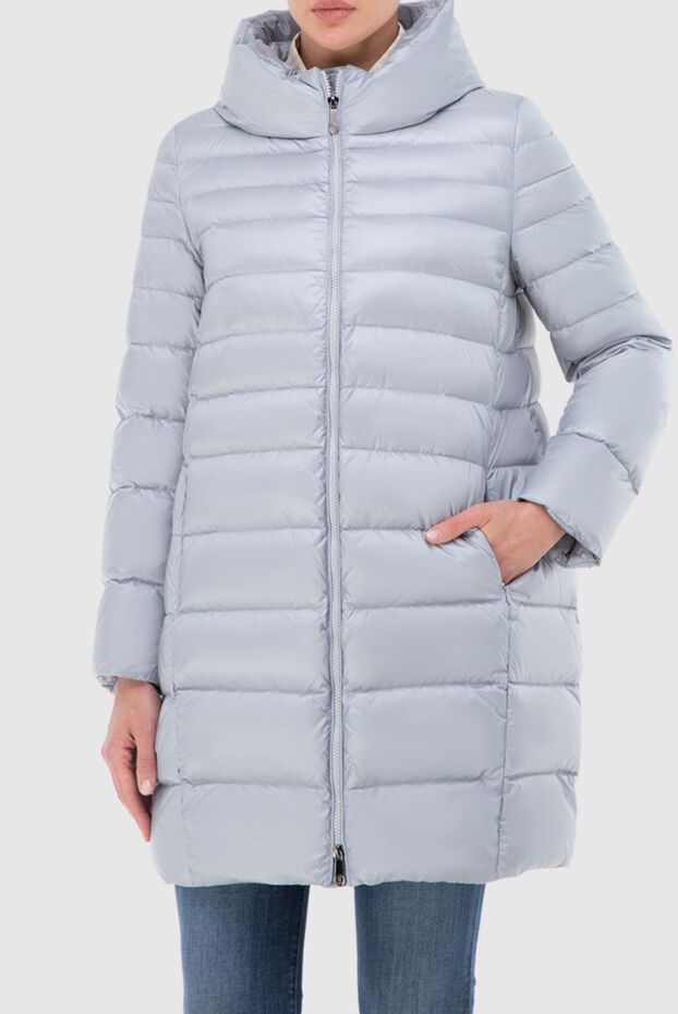 Peserico long down jacket with a voluminous collar and hood 146975 - photo 3