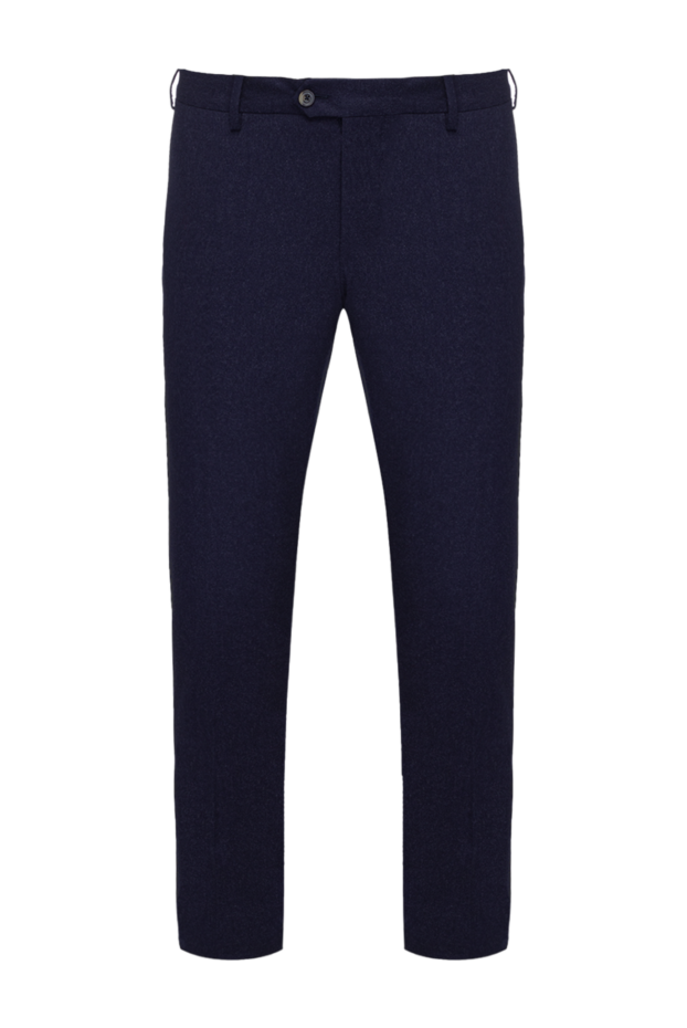 Cesare di Napoli man blue wool trousers for men 147006 - photo 1