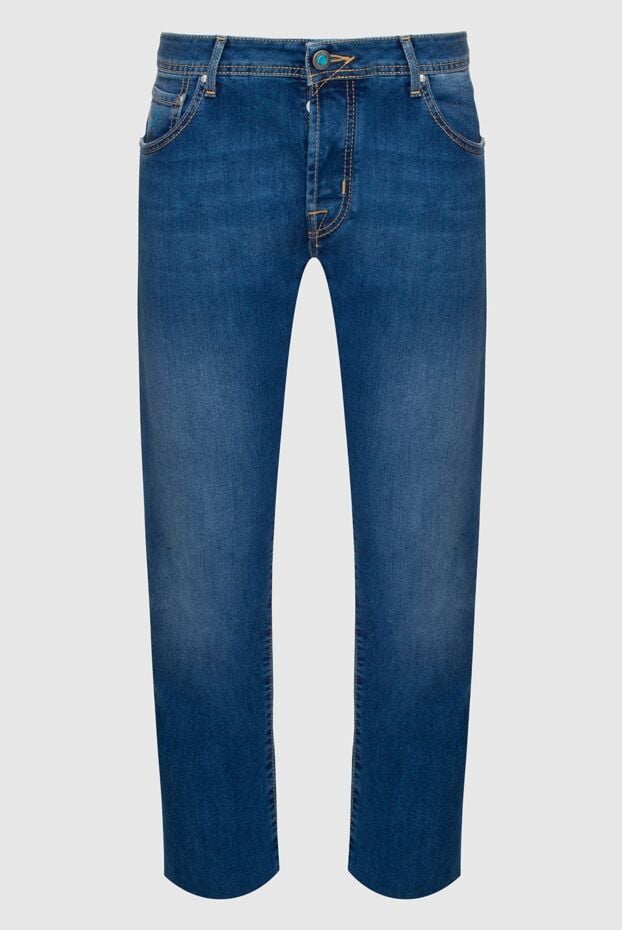 Jacob Cohen premium cotton jeans with a light distressed effect and a comfortable fit 147029 - photo 1