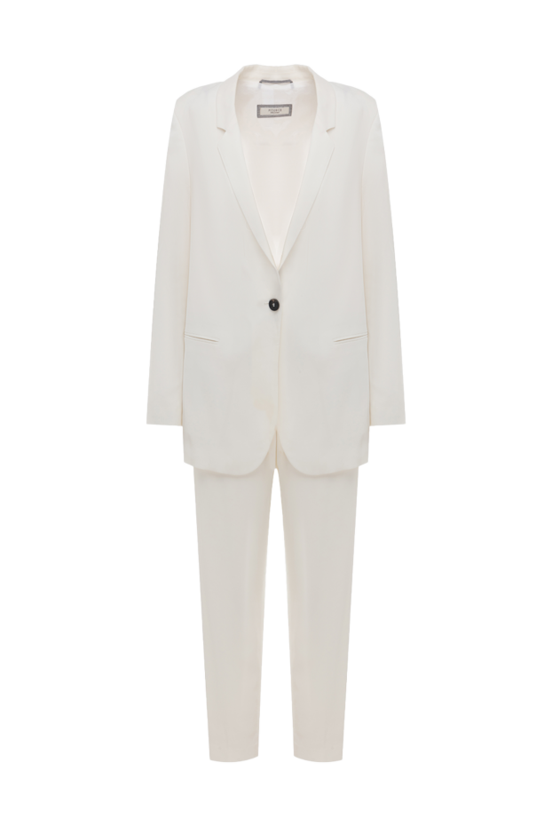 Peserico женские костюм брючный белый женский купить с ценами и фото 147125 - фото 1