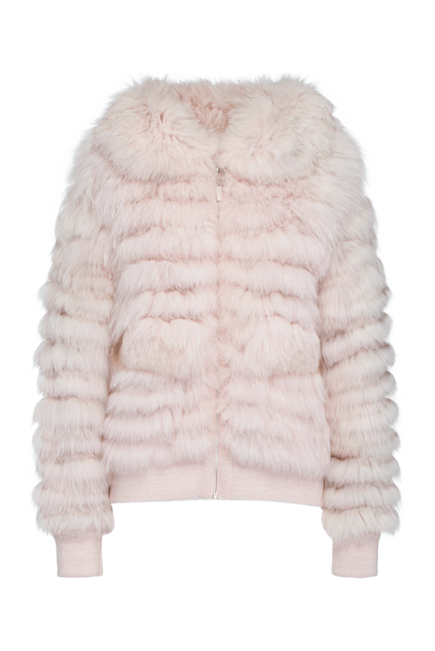 Max&Moi woman women's pink natural fur jacket buy with prices and photos 147274 - photo 1