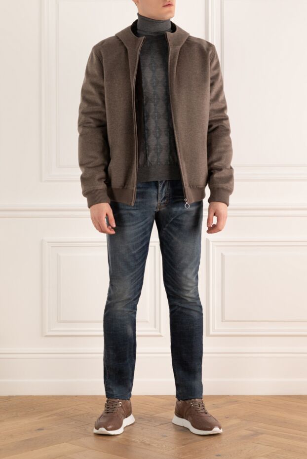 Seraphin man beige cashmere fur jacket for men buy with prices and photos 147361 - photo 2