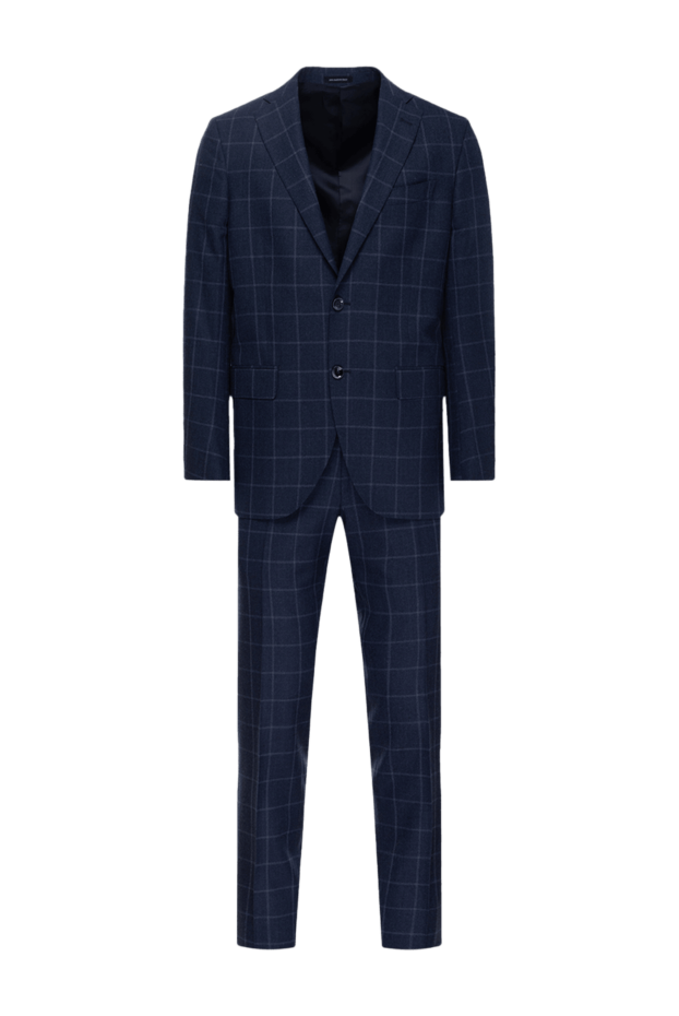 Sartoria Latorre man men's suit made of wool and cashmere, blue buy with prices and photos 147408 - photo 1