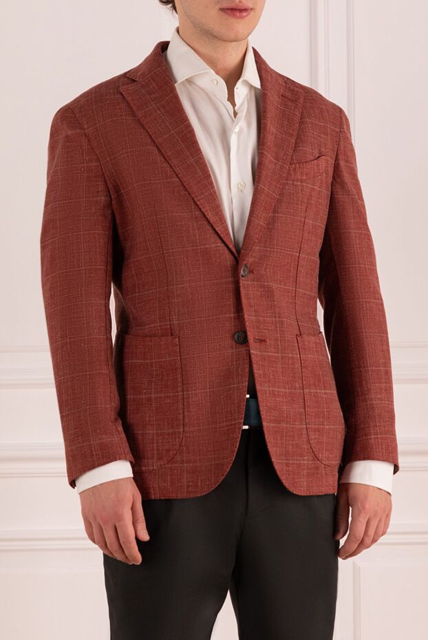 Lubiam red jacket for men 147456 - photo 3