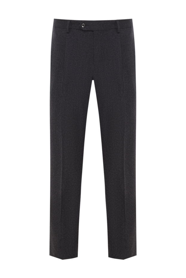 Lubiam black soft wool trousers with classic fastening 147475 - photo 1
