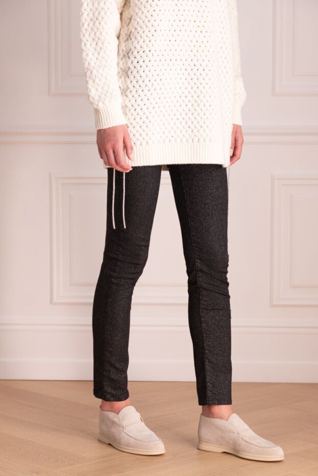 Jacob Cohen jeans made of cotton and polyester black for women 147505 - photo 3