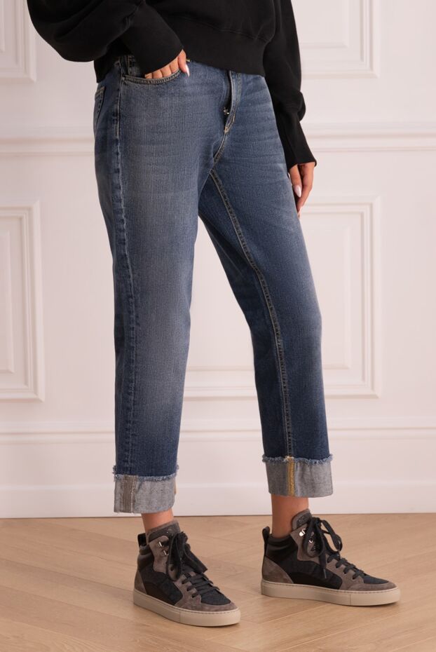 Panicale women's jeans with rolled cuffs 147527 - photo 3