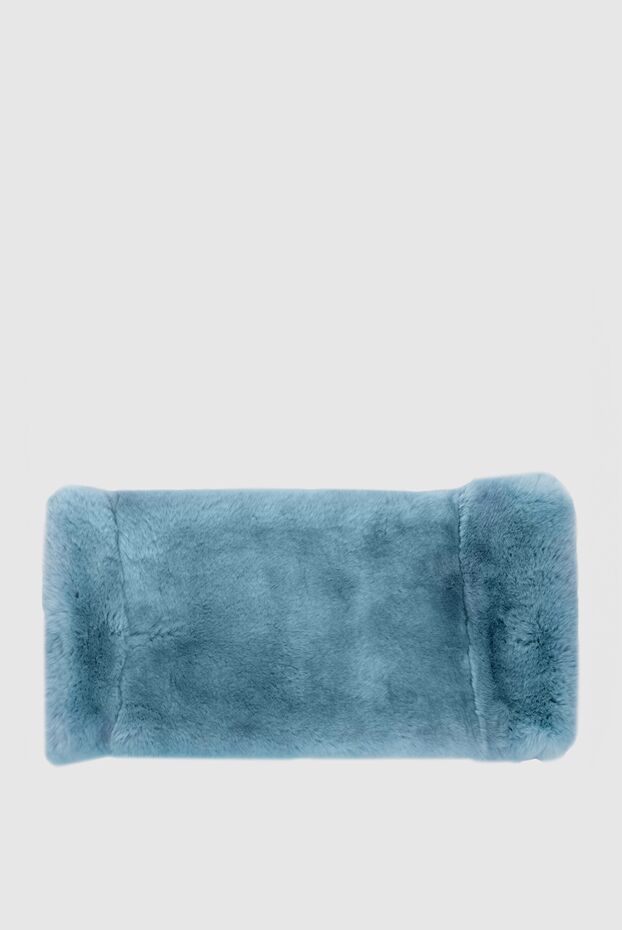D.Exterior woman blue fur scarf for women buy with prices and photos 147622 - photo 1