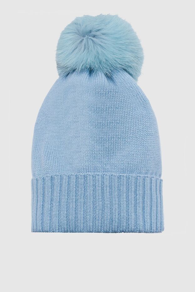 D.Exterior женские шапка голубая женская купить с ценами и фото 147625 - фото 1