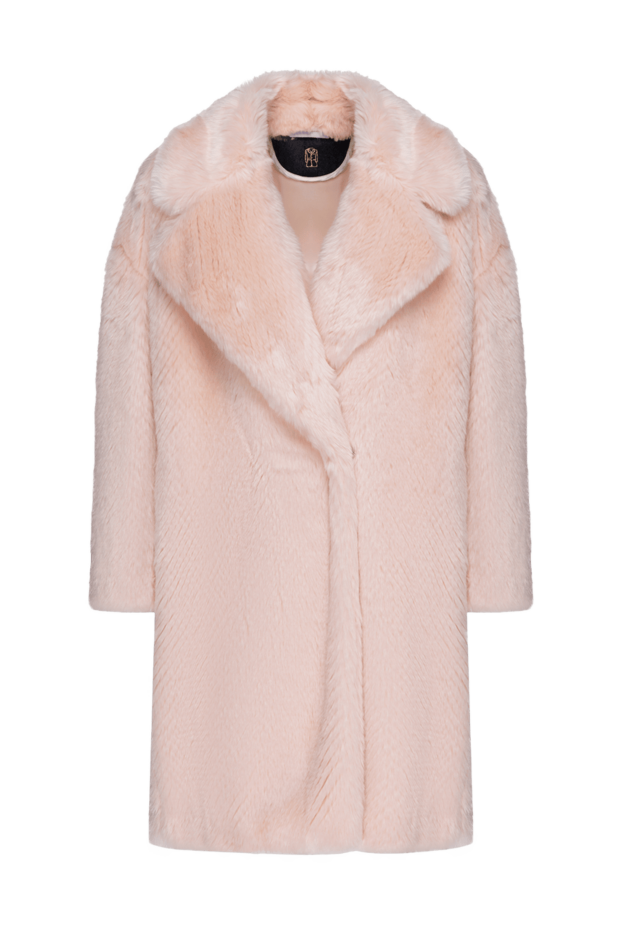 Il Cappottino woman women's pink fur coat made of acrylic and polyester buy with prices and photos 147627 - photo 1