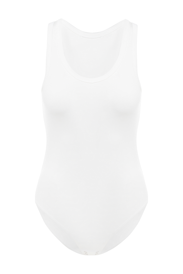 Citizens of Humanity white one-piece swimsuit with wide straps and a round neckline 147727 - photo 1