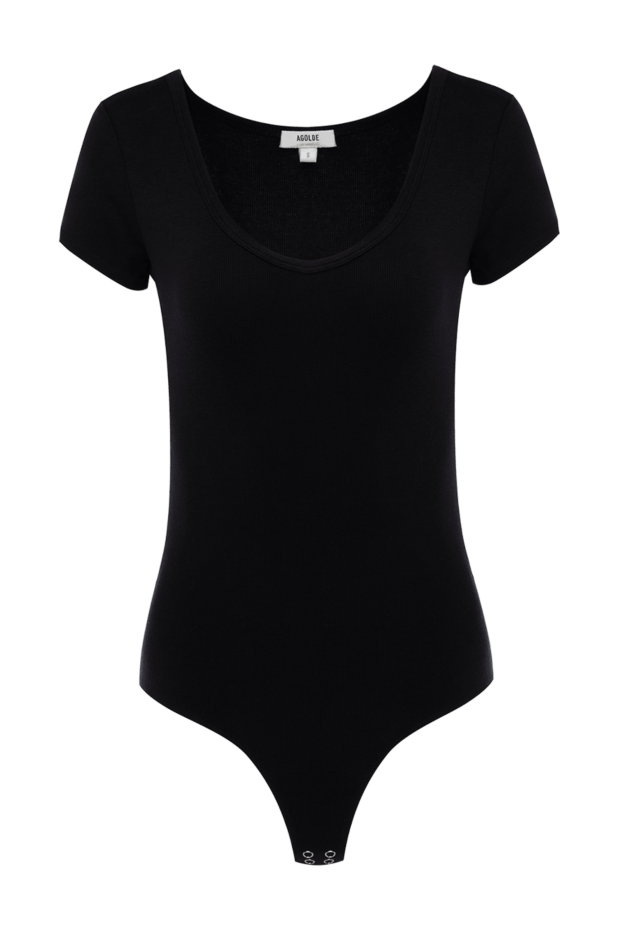 Citizens of Humanity women's black bodysuit with short sleeves 147728 - photo 1