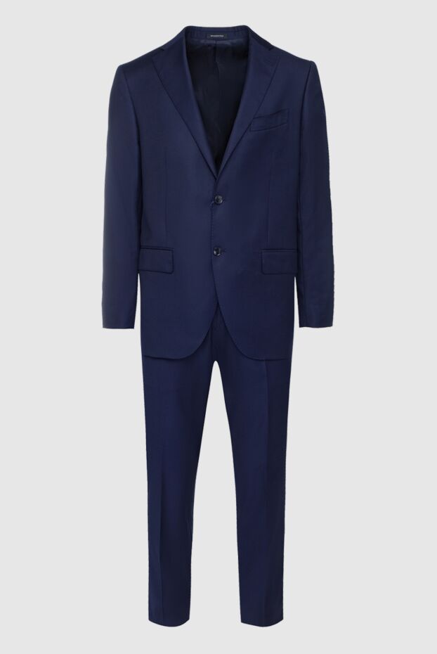 Sartoria Latorre man men's suit made of wool, blue buy with prices and photos 147747 - photo 1