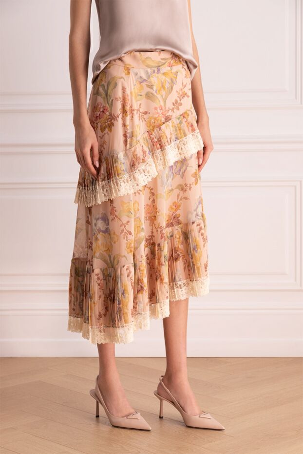 Zimmermann polyester skirt beige beige women's 148203 - photo 3