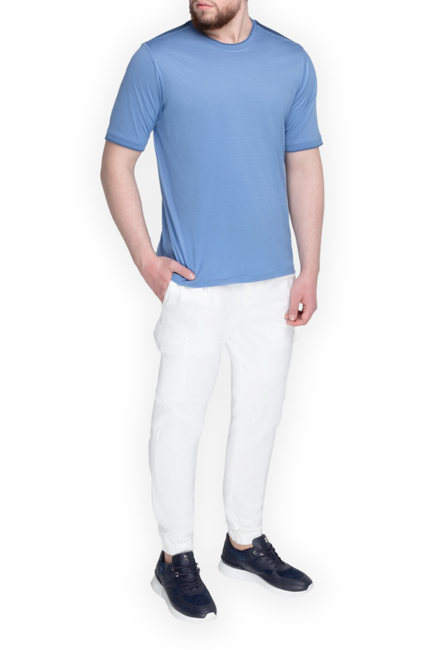 Matt Chaz blue cotton t-shirt for men 148211 - photo 2