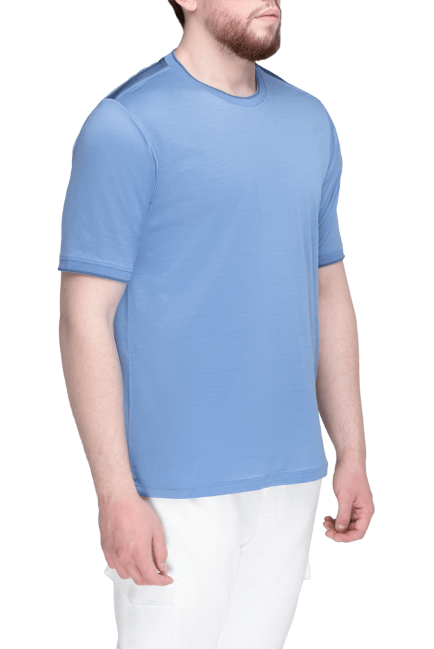 Matt Chaz blue cotton t-shirt for men 148211 - photo 3