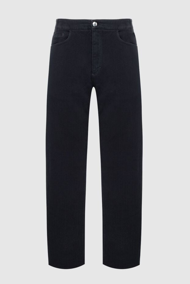 Zilli мужские джинсы из хлопка и полиэстера черные мужские купить с ценами и фото 148302 - фото 1