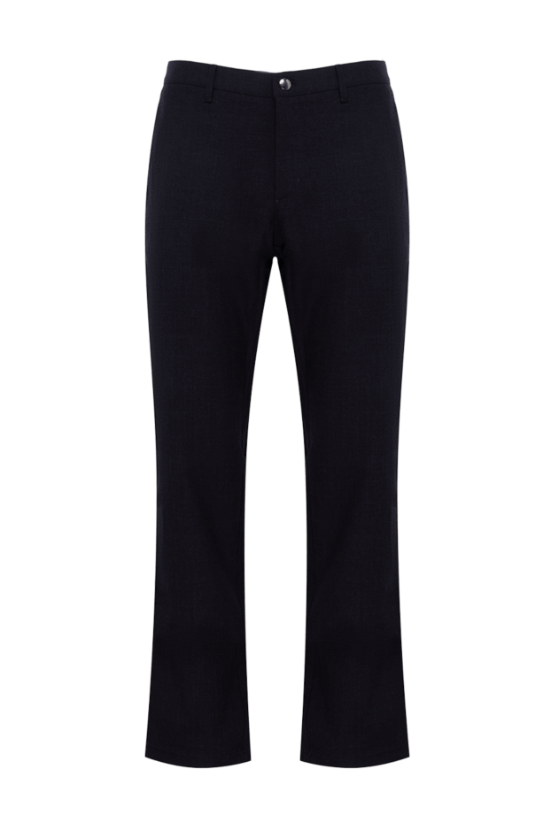 Zilli man men's brown wool and cotton trousers buy with prices and photos 148315 - photo 1