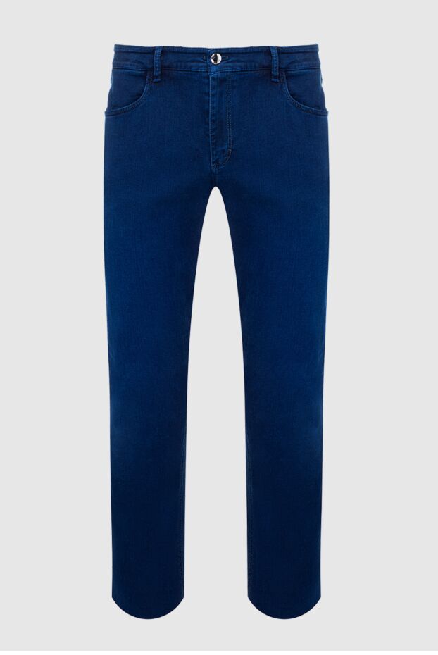Zilli мужские джинсы из хлопка синие мужские купить с ценами и фото 148319 - фото 1