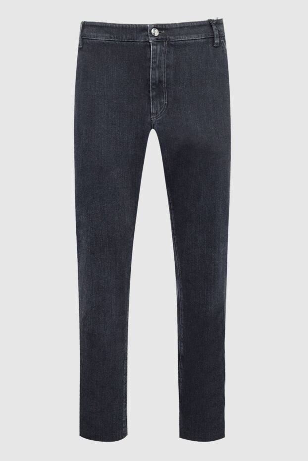 Zilli мужские джинсы из хлопка и полиамида черные мужские купить с ценами и фото 148344 - фото 1