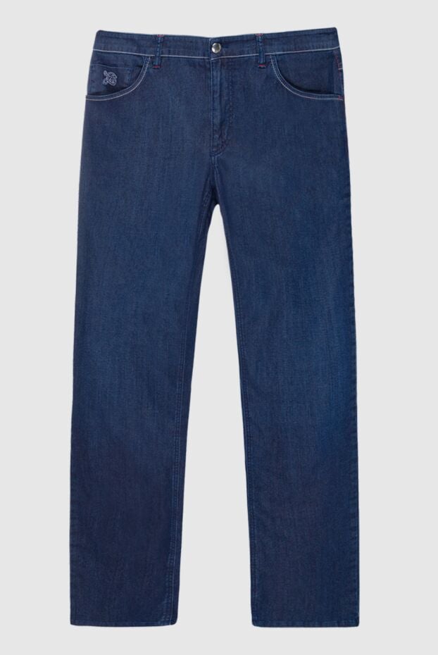 Zilli мужские джинсы из хлопка синие мужские купить с ценами и фото 148373 - фото 1