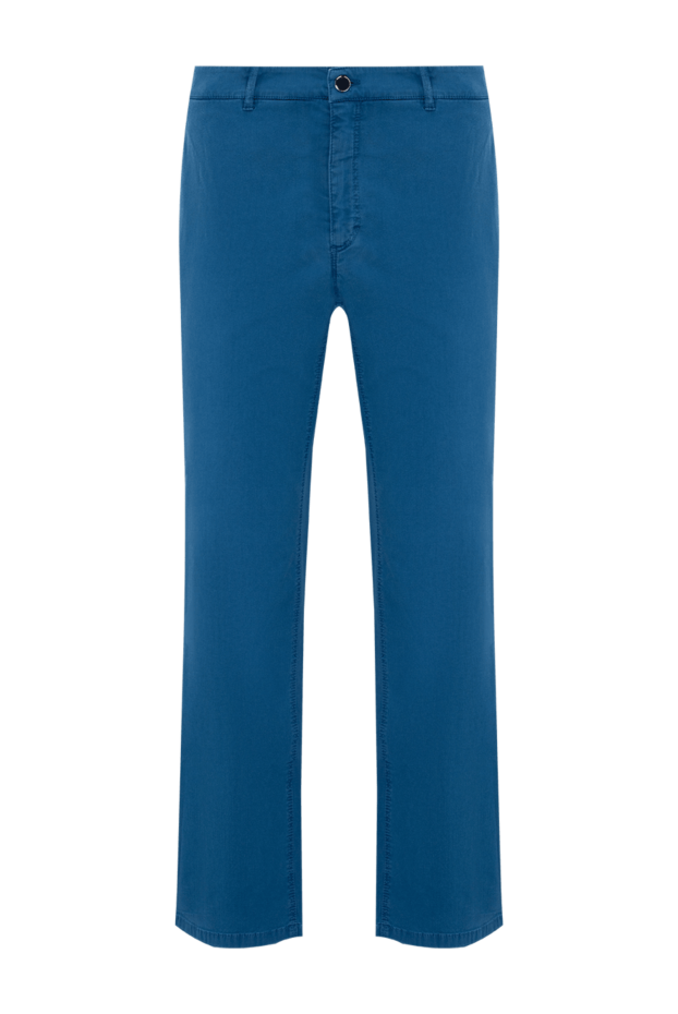 Zilli мужские джинсы из хлопка голубые мужские купить с ценами и фото 148374 - фото 1