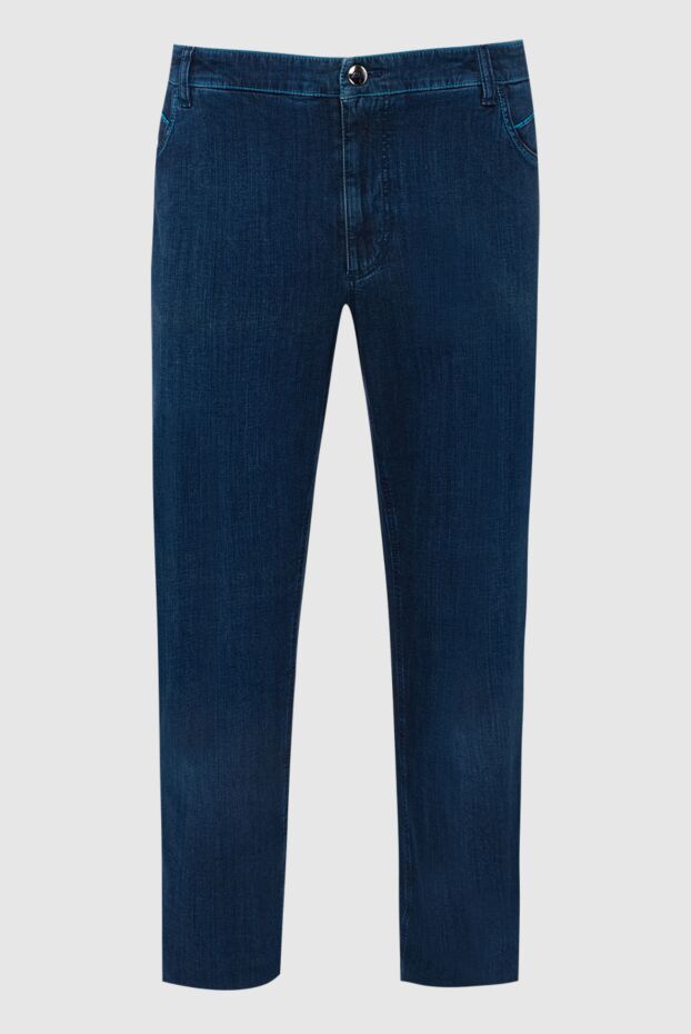 Zilli мужские джинсы из хлопка синие мужские купить с ценами и фото 148383 - фото 1