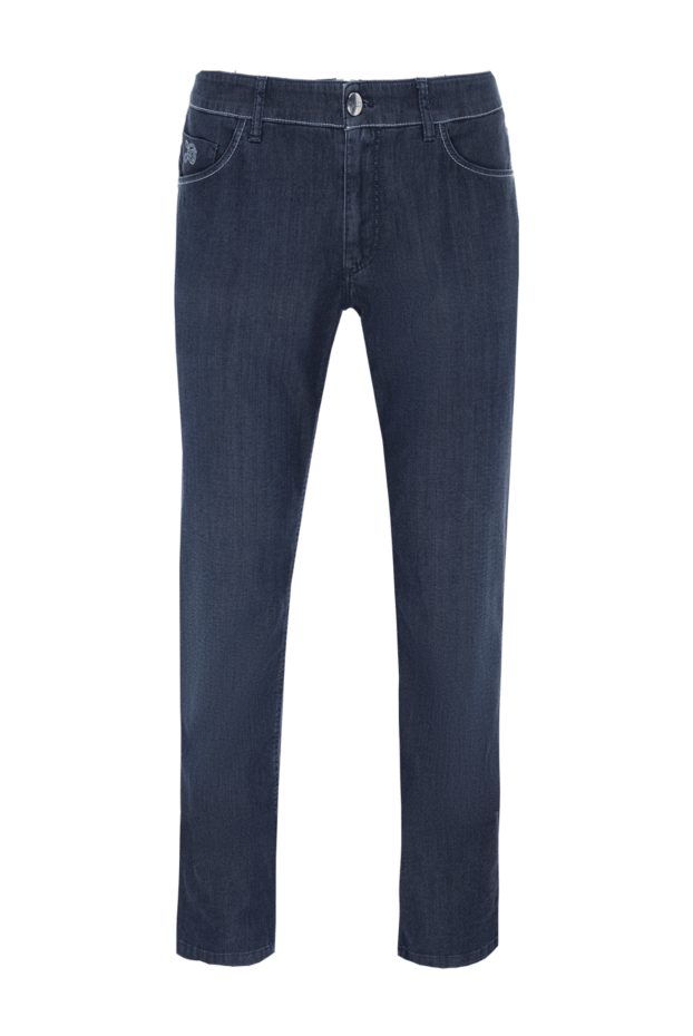 Zilli чоловічі джинси з бавовни сині чоловічі купити фото з цінами 148385 - фото 1