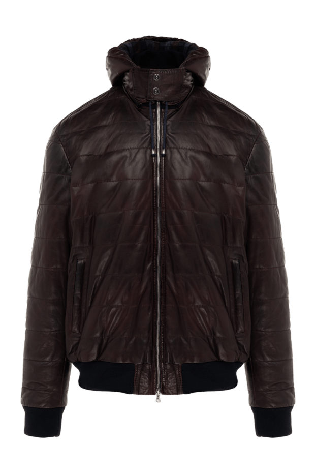 Barba Napoli man burgundy leather jacket for men buy with prices and photos 148549 - photo 1