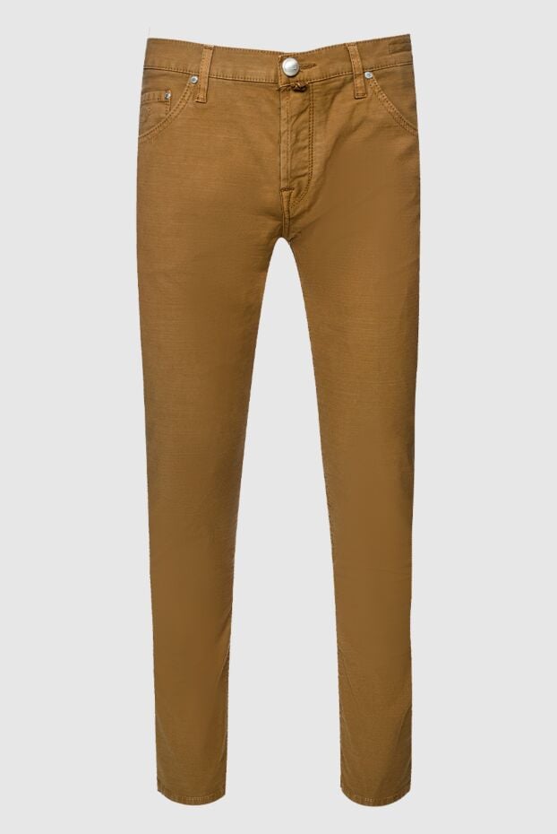 Jacob Cohen brown cotton jeans for men 148773 - photo 1