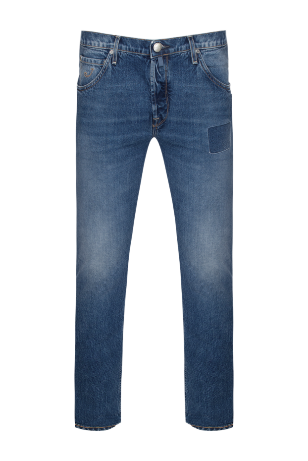 Jacob Cohen man blue cotton jeans for men 148826 - photo 1