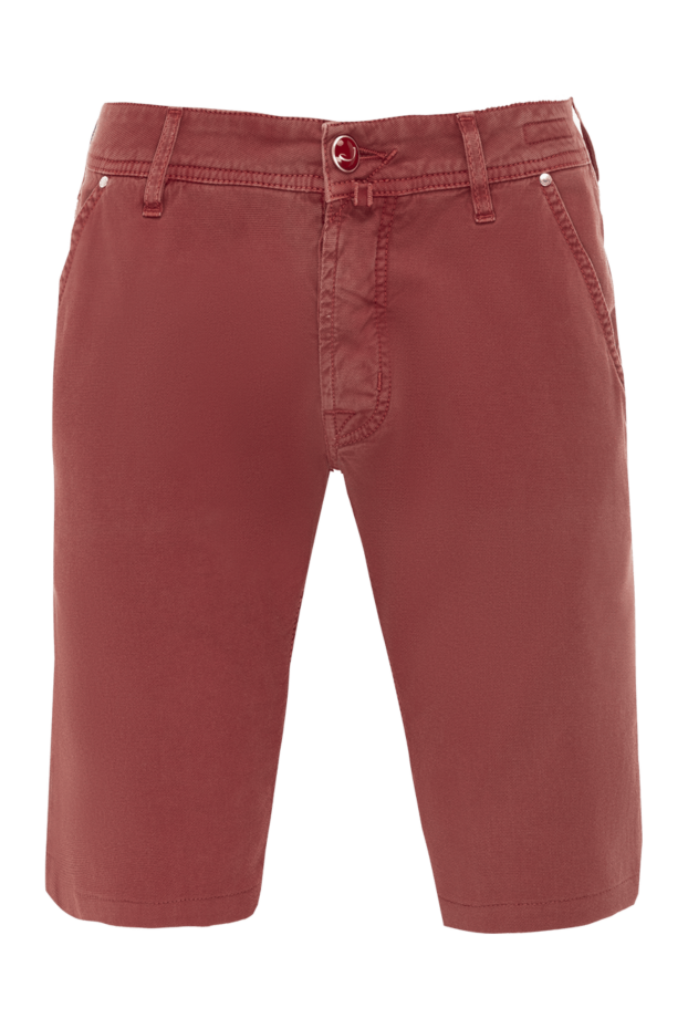 Jacob Cohen red cotton and elastane shorts for men (markdown) 196918 - photo 1