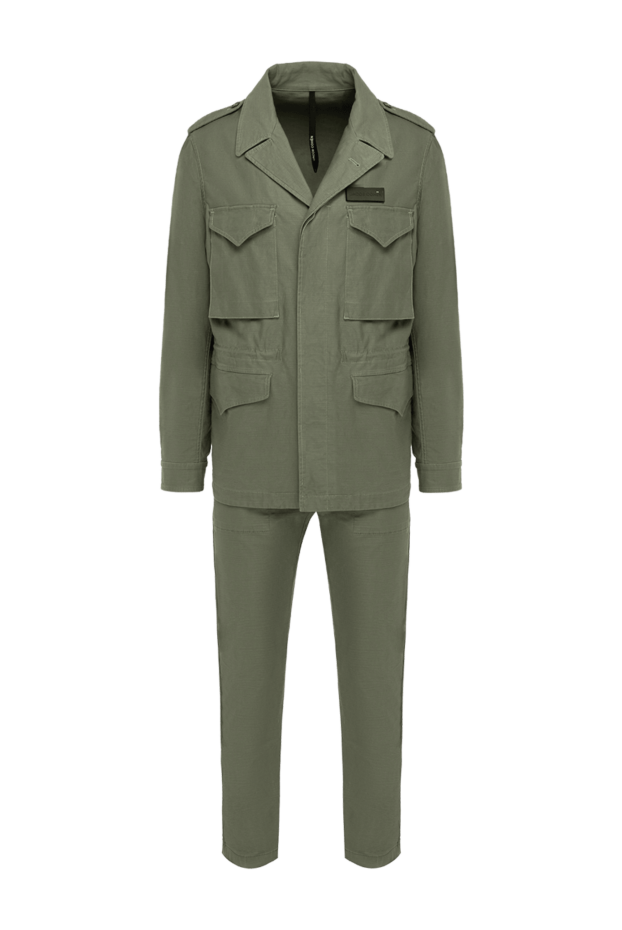 Jacob Cohen men's suit made of cotton and elastane green 148951 - photo 1