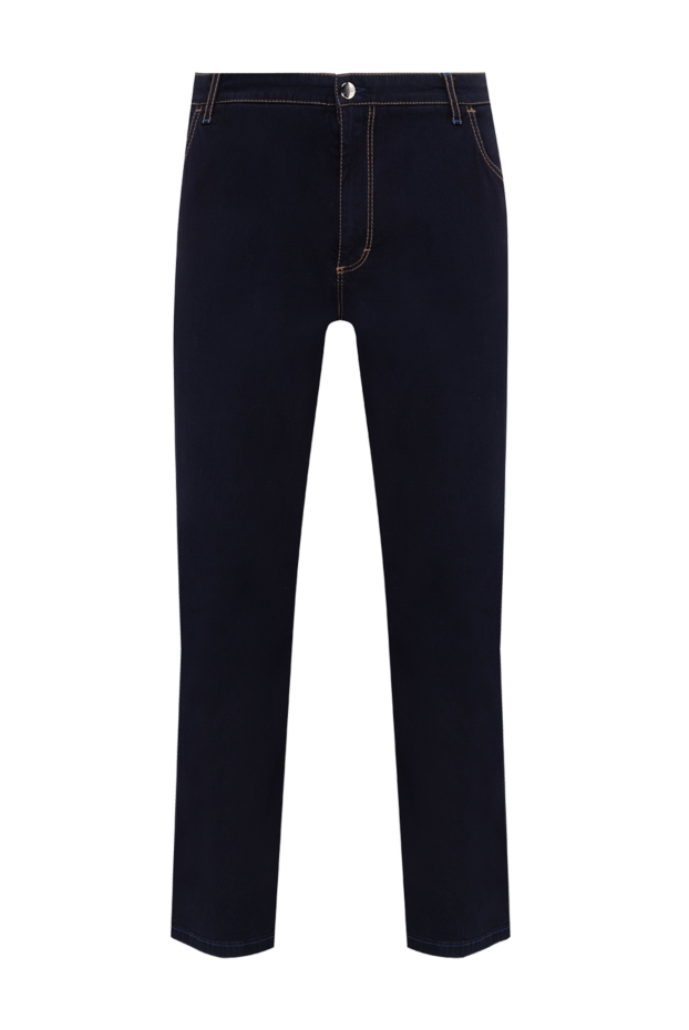 Zilli мужские джинсы из хлопка синие мужские купить с ценами и фото 148972 - фото 1