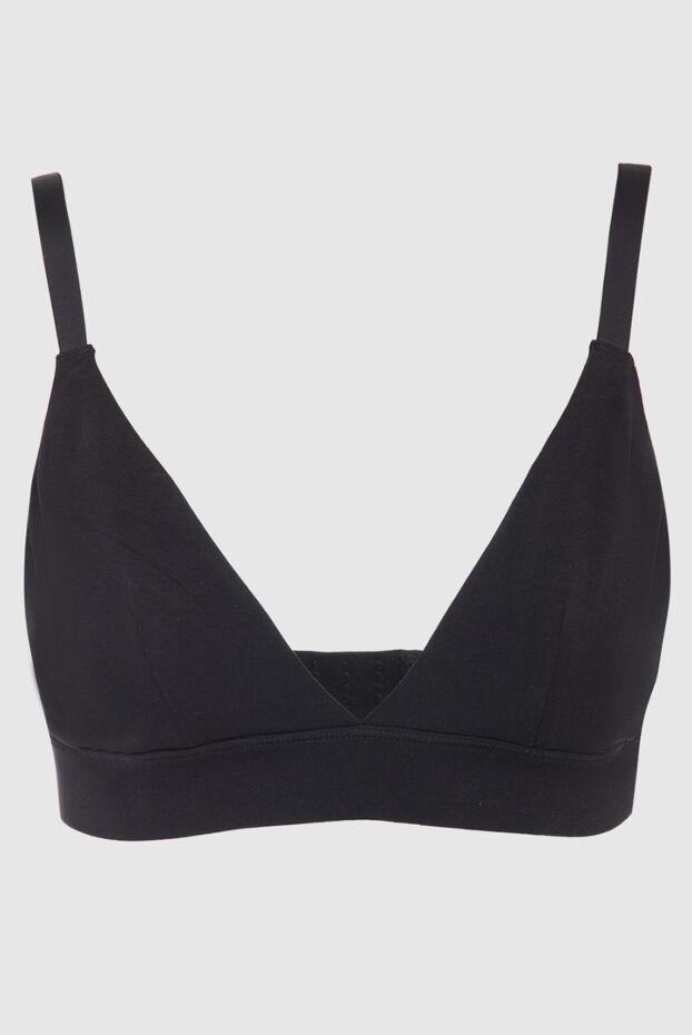 Organic Basics woman black cotton and elastane bra for women buy with prices and photos 149003 - photo 1