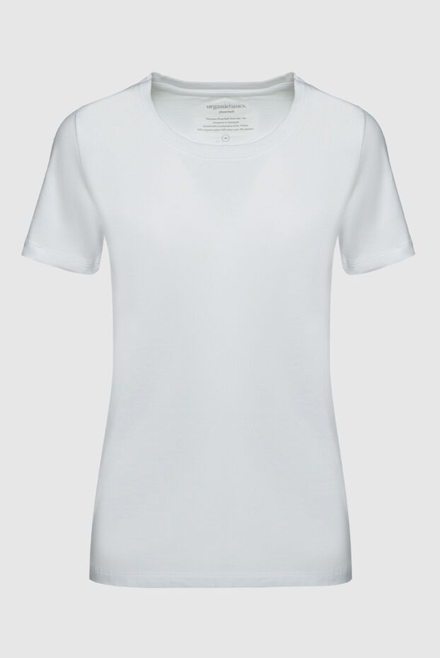 Organic Basics женские футболка из хлопка белая женская купить с ценами и фото 149012 - фото 1