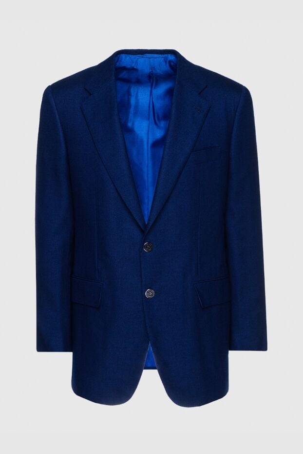 Stefano Ricci men's dark blue cashmere and silk jacket 149098 - photo 1
