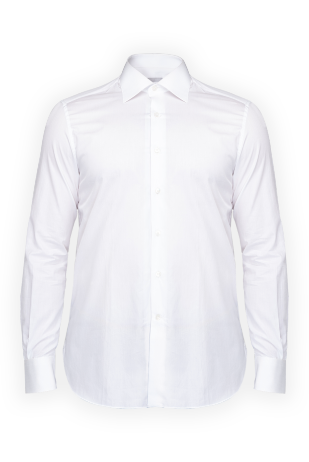 Stefano Ricci classic men's white cotton shirt 149109 - photo 1