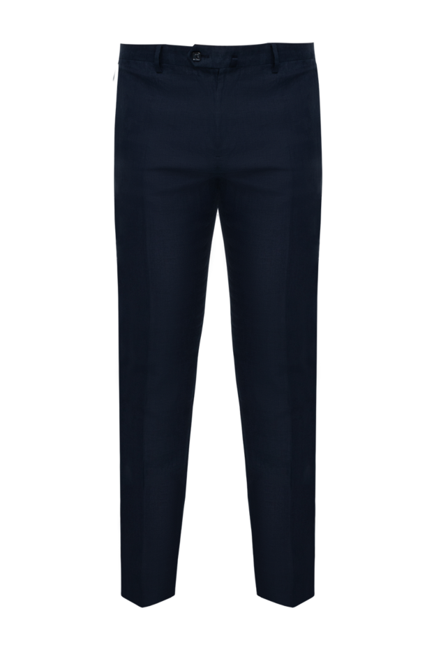 Billionaire men's linen blue pants 149167 - photo 1