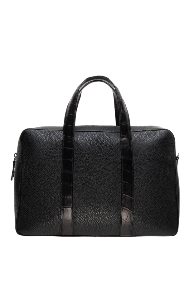 Cesare di Napoli man black leather briefcase for men buy with prices and photos 149266 - photo 1