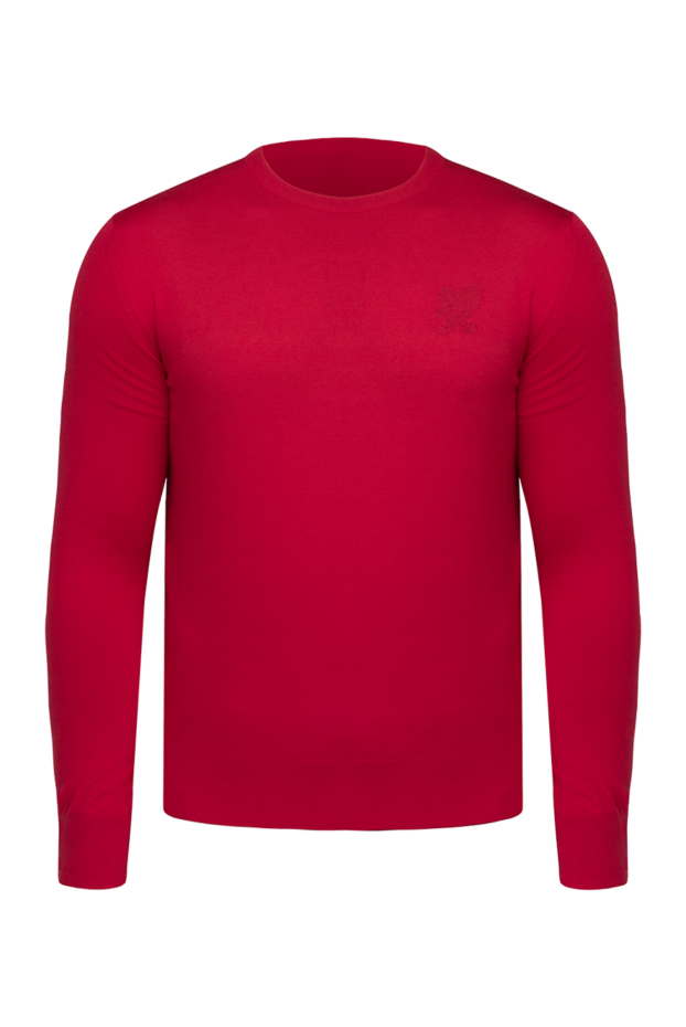 Stefano Ricci red wool jumper for men 149281 - photo 1