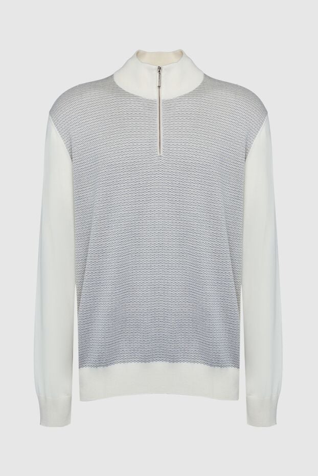 Stefano Ricci troyer in cashmere and silk with a textured insert on the chest 149356 - photo 1