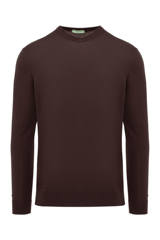 Dalmine man silk jumper brown for men buy with prices and photos 149372 - photo 1