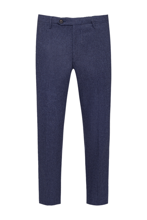 Drumohr man blue wool trousers for men 149422 - photo 1