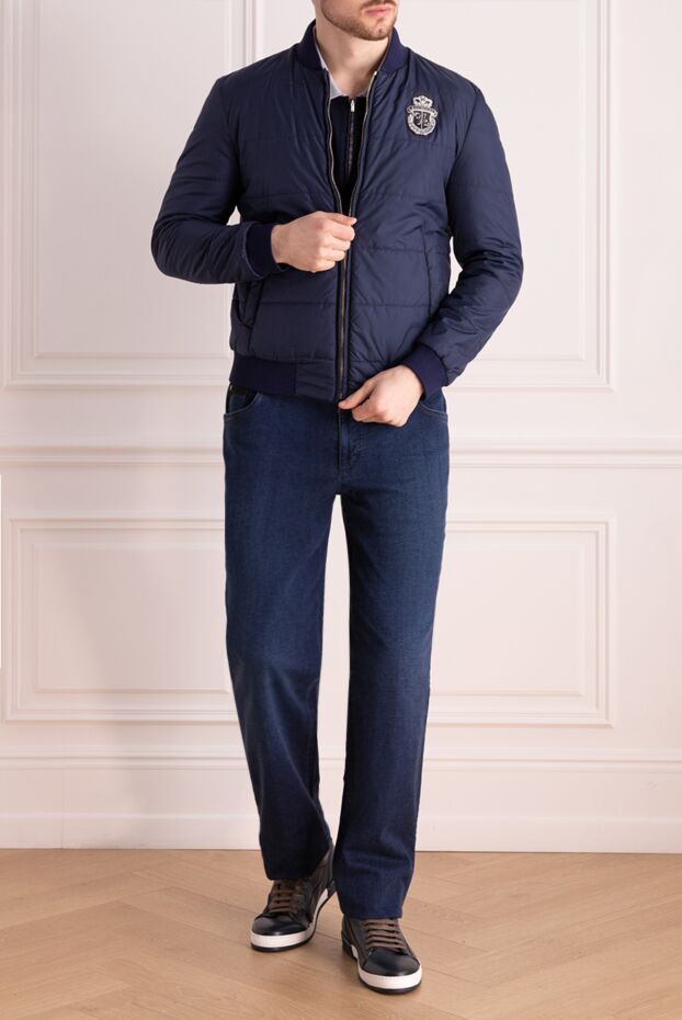 Billionaire мужские куртка из полиэстера синяя мужская купить с ценами и фото 149461 - фото 2
