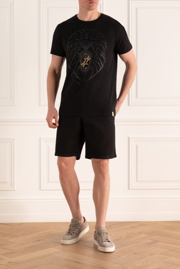 Billionaire man black cotton t-shirt for men buy with prices and photos 149490 - photo 2