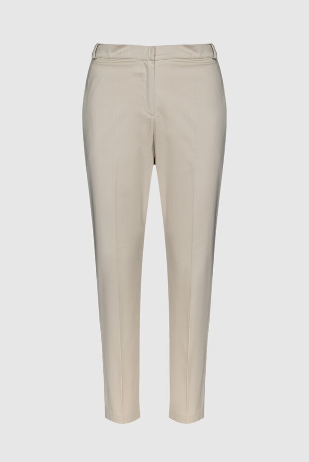 D.Exterior woman beige cotton trousers for women buy with prices and photos 149785 - photo 1