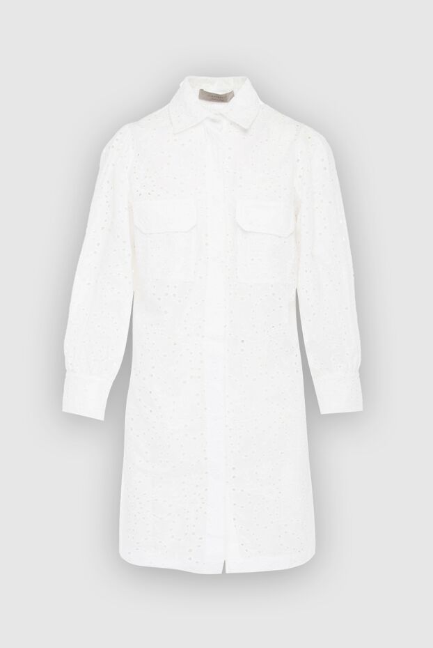 D.Exterior woman white cotton and polyester dress for women buy with prices and photos 149795 - photo 1