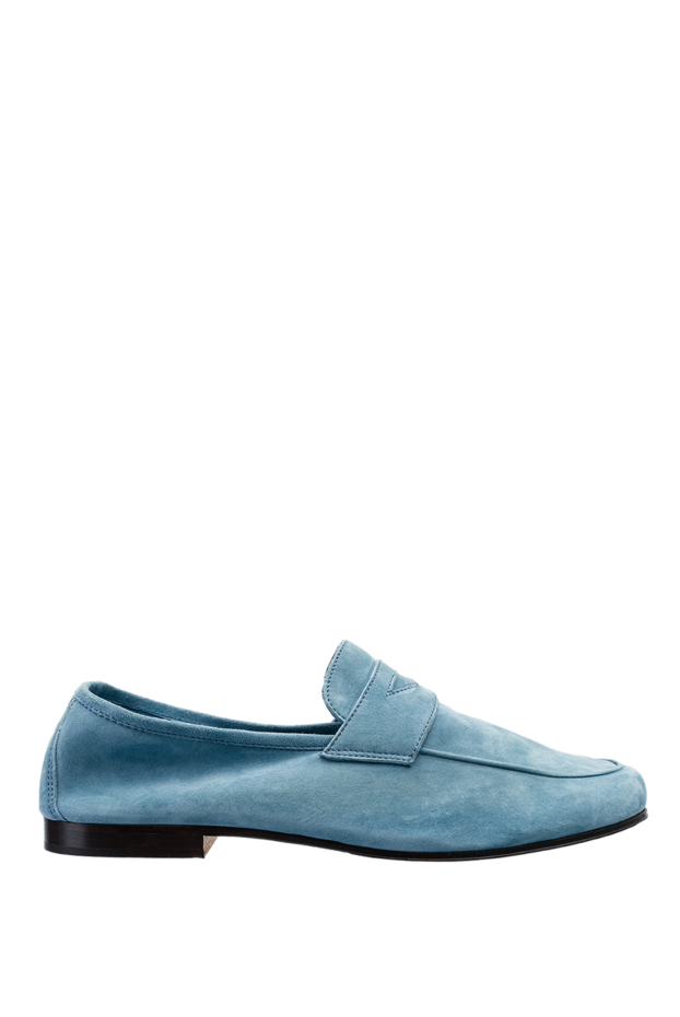 Andrea Ventura man blue suede loafers for men buy with prices and photos 149843 - photo 1