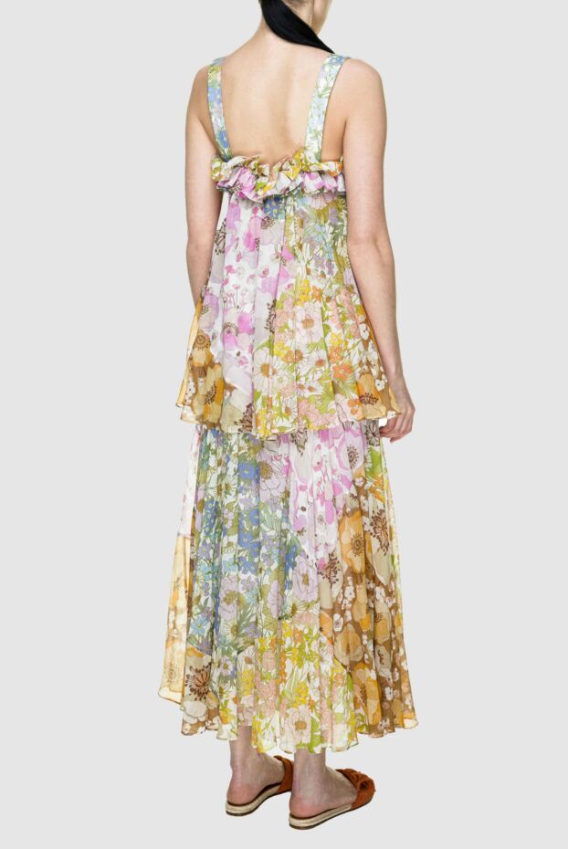 Zimmermann summer ensemble made of cotton and silk with a watercolor print 149862 - photo 3